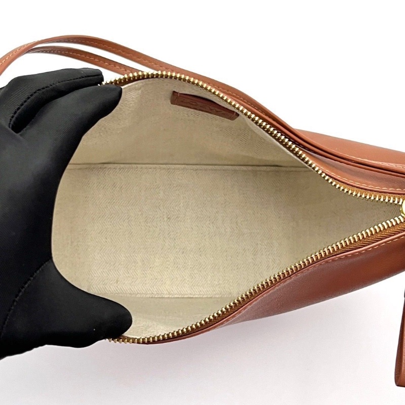 LOEWE Hammock hobo棕褐色mini手提肩背包16*17*9.5 98新配件盒子塵袋-6