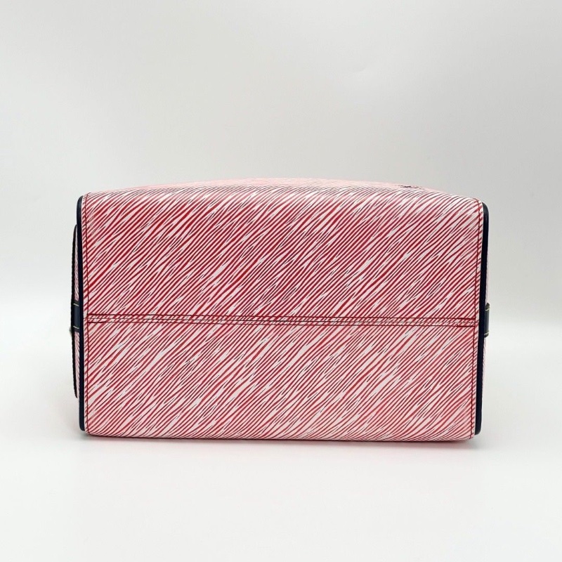 LV 水波紋speedy25 紅藍拼色手提肩背包 25*20*15 98新配件塵袋-4