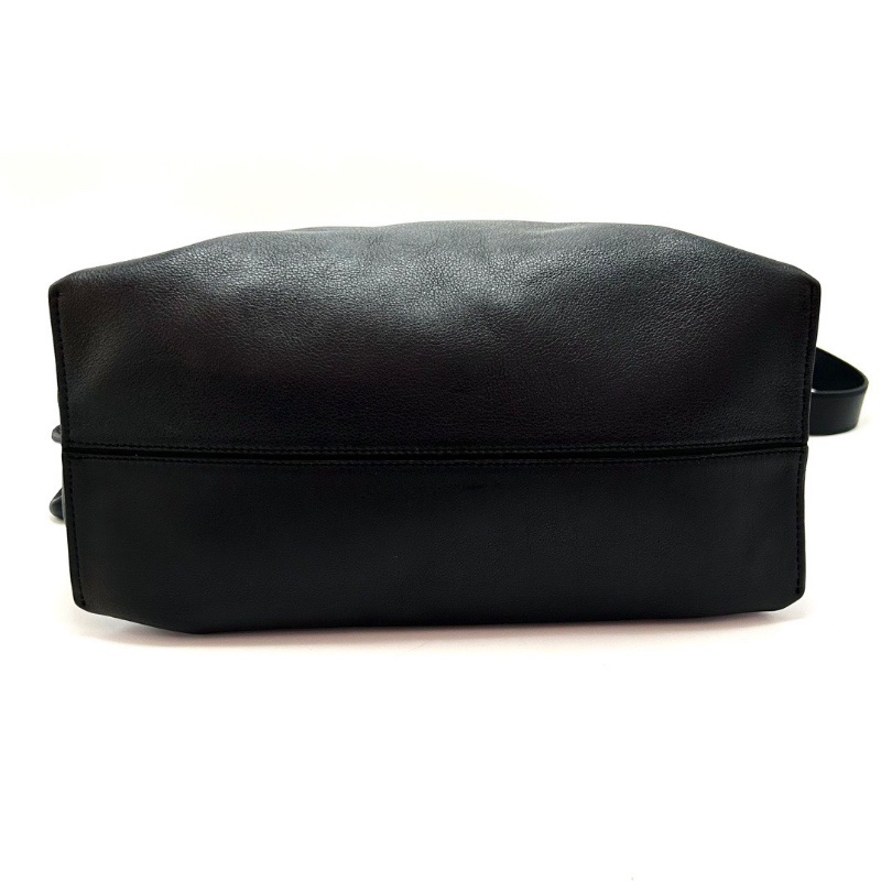 LOEWE黑色Flamenco 福袋肩背斜背包31*36*14 98新配件塵袋-4