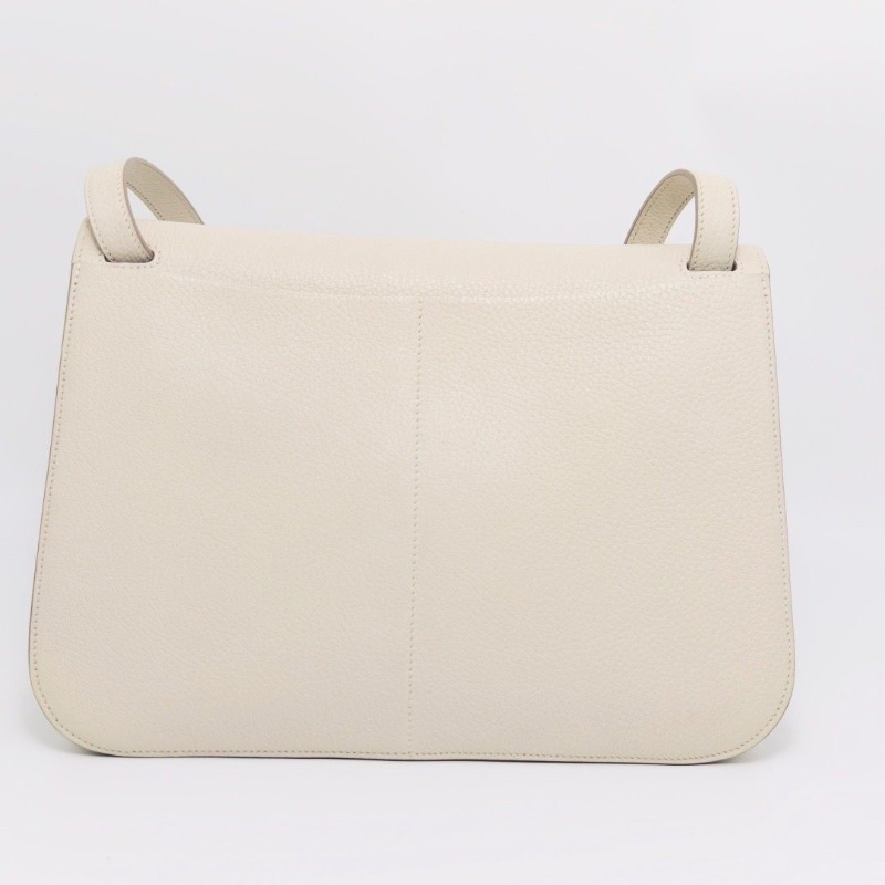 HERMES halzan31奶昔白銀扣手提肩背斜背包31*21*9 98新配件塵袋-3