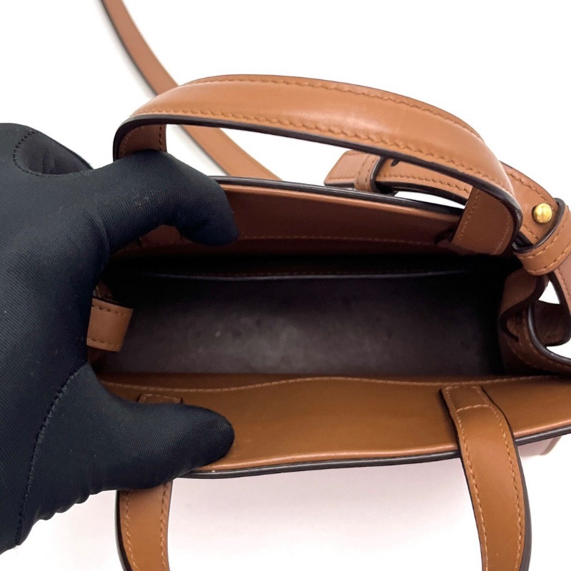 YSL焦糖色曼哈頓小號 手提肩背斜背包21*15*10.5 98新配件塵袋-2