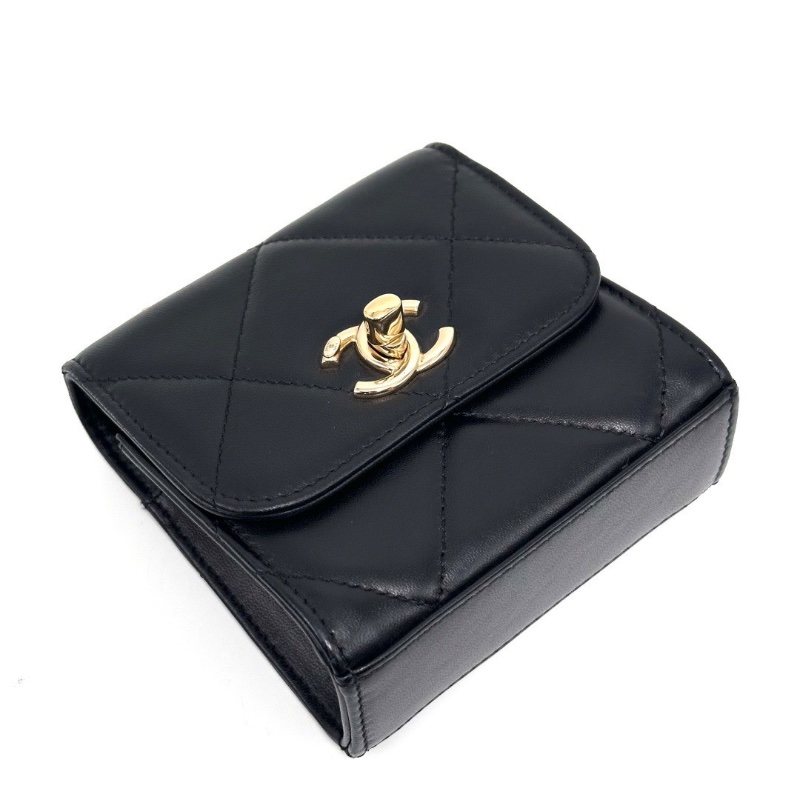 CHANEL黑金Trendy CC羊皮肩背斜背包11.5*12*5.5 98新配件塵袋-2