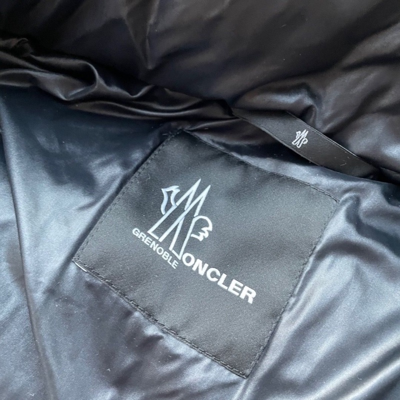 moncler 粉色羽絨服滑雪外套1碼 99新配件塵袋衣架-2