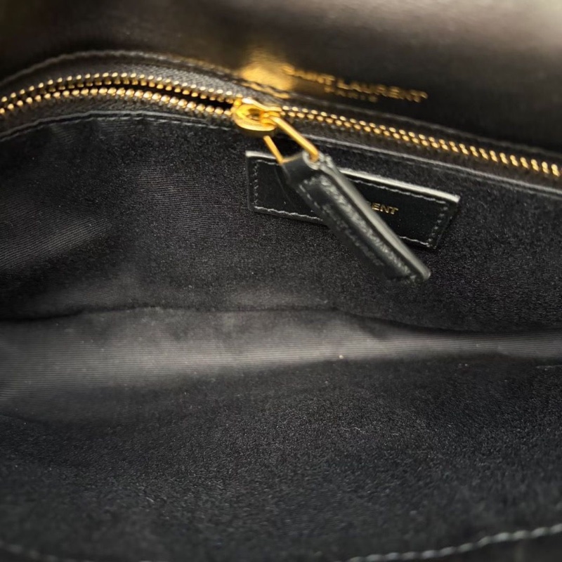 Ysl流蘇kate肩背斜背包黑色 金扣 26*14*5 98新配件塵袋-5