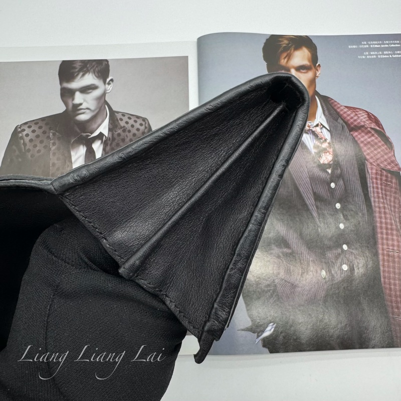 GUCCI 古馳Microguccissima 皮帶扣黑色長夾-13