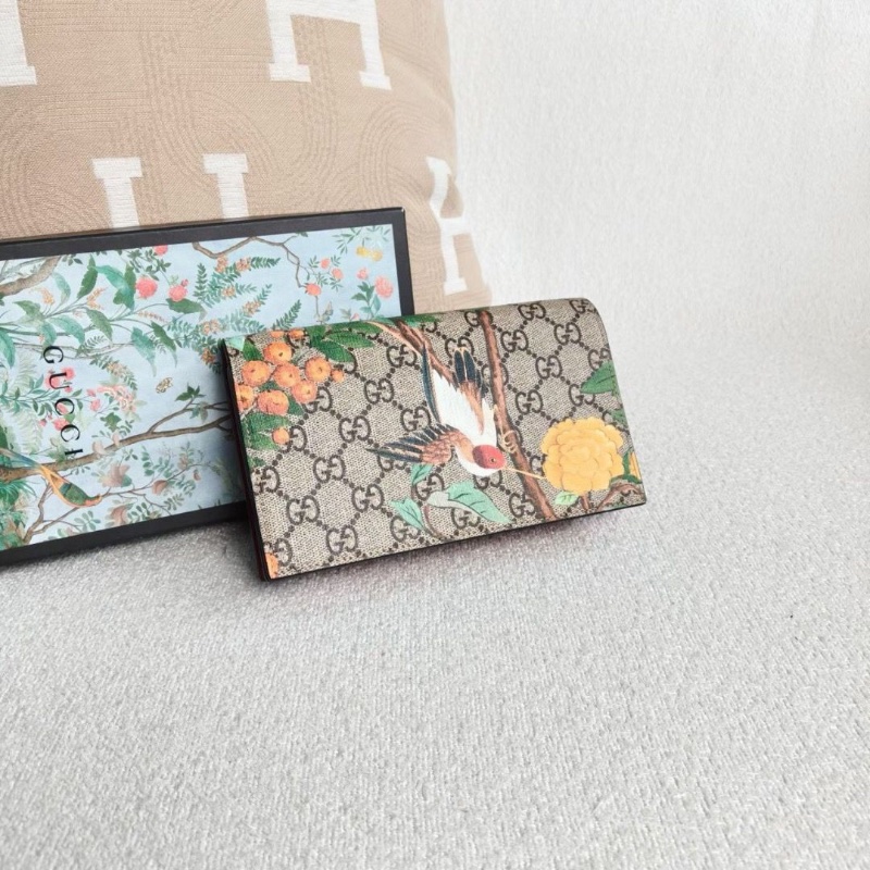 Gucci 老花鳥刺繡鏈條包19*12*3 98新配件盒子塵袋-5