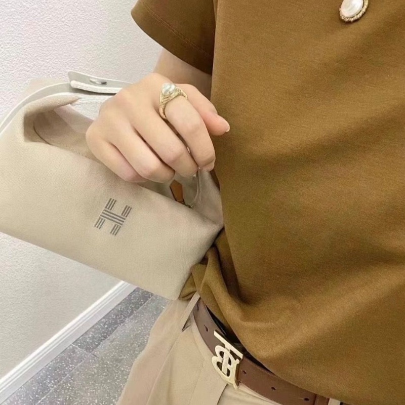 HERMES 拼色 Bride-a-Brac大號飯盒包24*12*15 98新配件購證塵袋-0