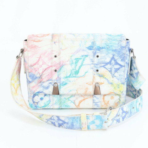 路易威登 Monogram Pastel Trunk Messenger PM M45661 女士單肩包