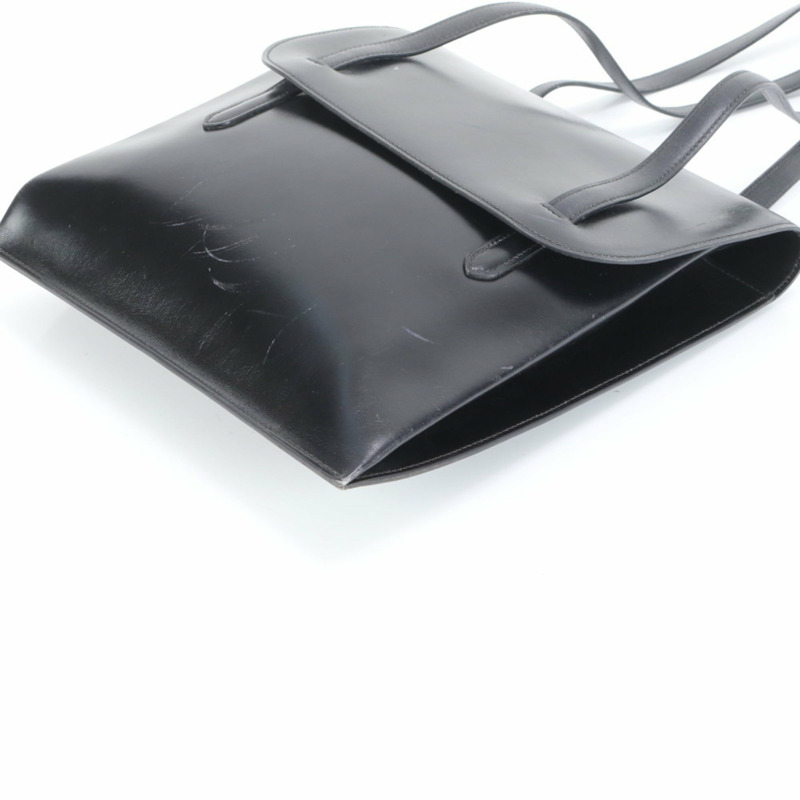 愛馬仕 Hermès 〇I 黑色女士雕花小牛皮單肩包-4