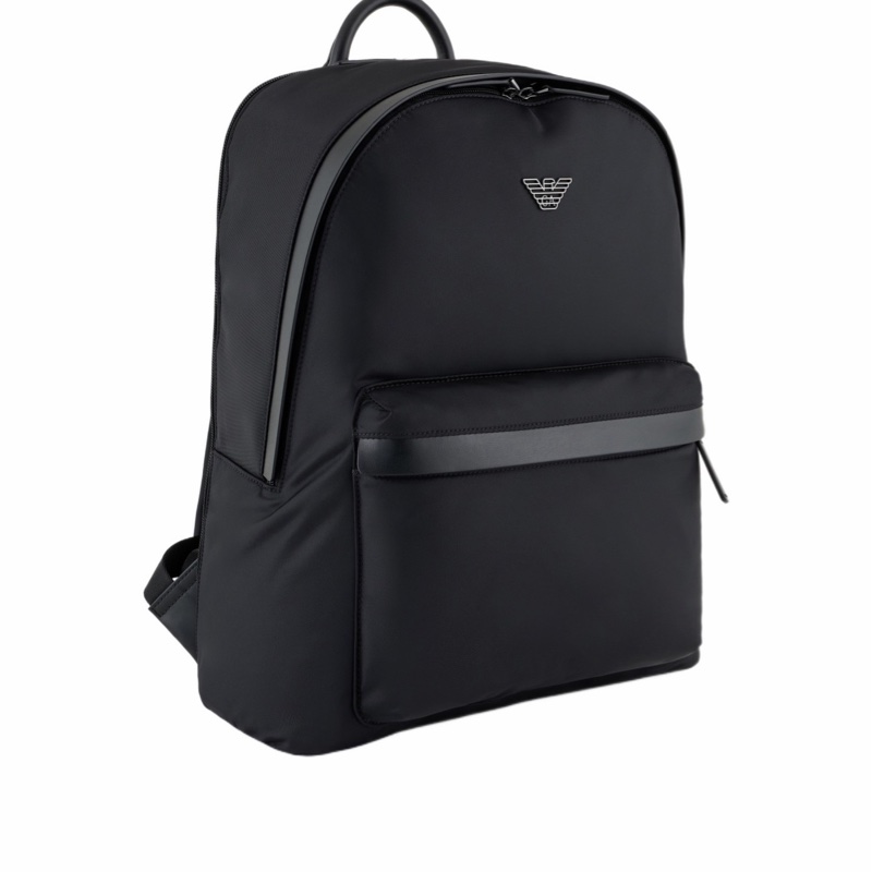 Emporio Armani 男士 拉鍊雙肩包均碼碼33cm*15cm*43cm-4