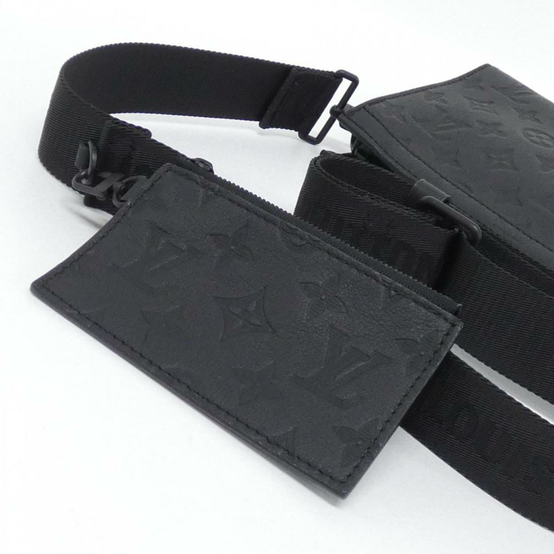 路易威登 Monogram Shadow Gaston 穿戴式錢包 M81115 肩背包-3