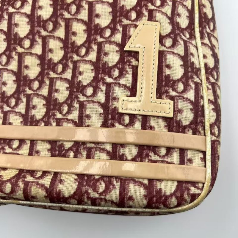 迪奧 Oblique 老花郵差包-10