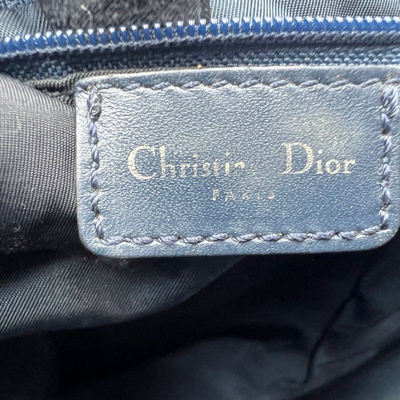 迪奧 Oblique 老花帆布郵差包-2