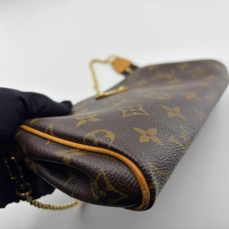 路易威登 Eva 老花鏈條包-10