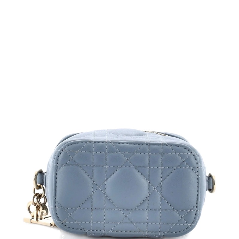 Lady Dior Vanity Case Cannage Quilt Lambskin Micro crossbody bag-2