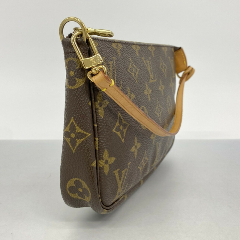 路易威登 Monogram Pochette Accessoires M51980 棕色女士包/手拿包-1