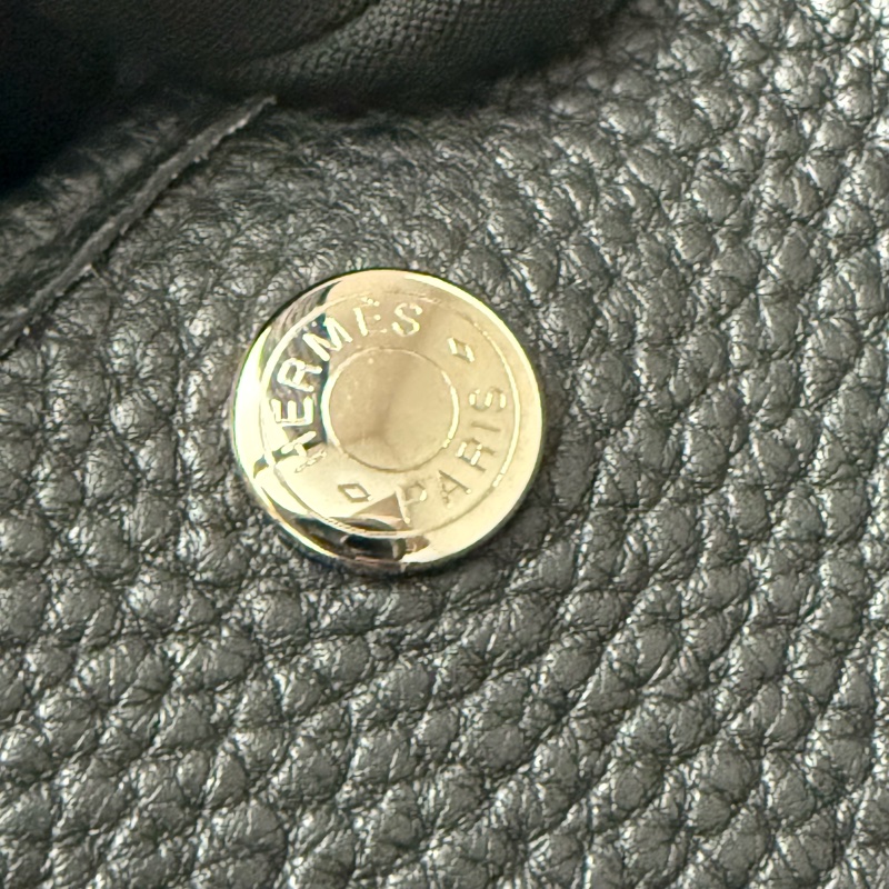 Hermes Garden Party 36cm 黑色 花園包 Z刻-4