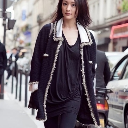 ❤️CHANEL 明星同款 經典外套 精緻雙C紐扣-2