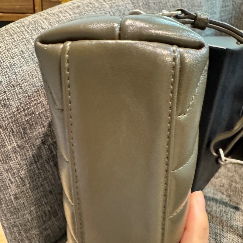 Saint Laurent YSL Loulou Small 小牛皮 肩背包 深卡其綠2018|附原盒-7