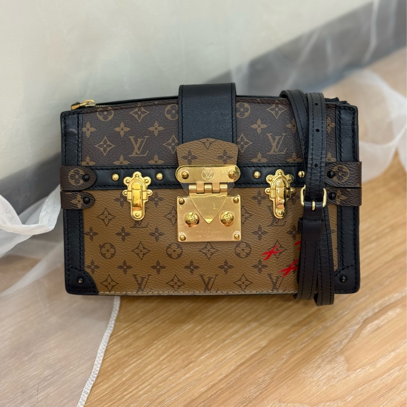 (膠膜未撕) LV Trunk Clutch 軟盒包 斜背包 ✨最新晶片款-0