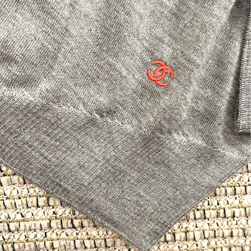 Chanel香奈兒26P爆款灰色開衫-1