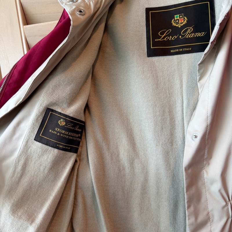 Loro Piana 「兒童」保暖風雨衣 6Y 116 cm 版型寬鬆-2