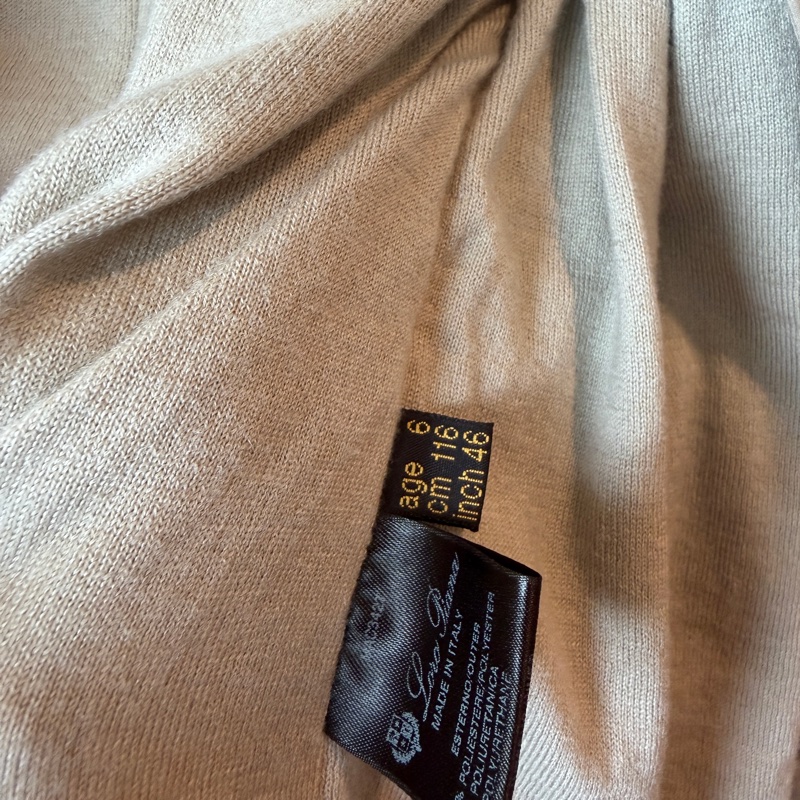 Loro Piana 「兒童」保暖風雨衣 6Y 116 cm 版型寬鬆-3