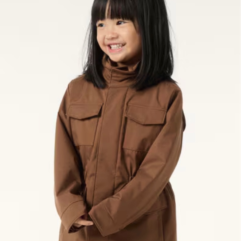 Loro Piana 「兒童」保暖風雨衣 6Y 116 cm 版型寬鬆-4