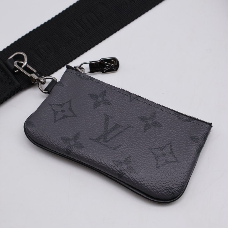 LOUIS VUITTON Trio三合一黑武士郵差包-12