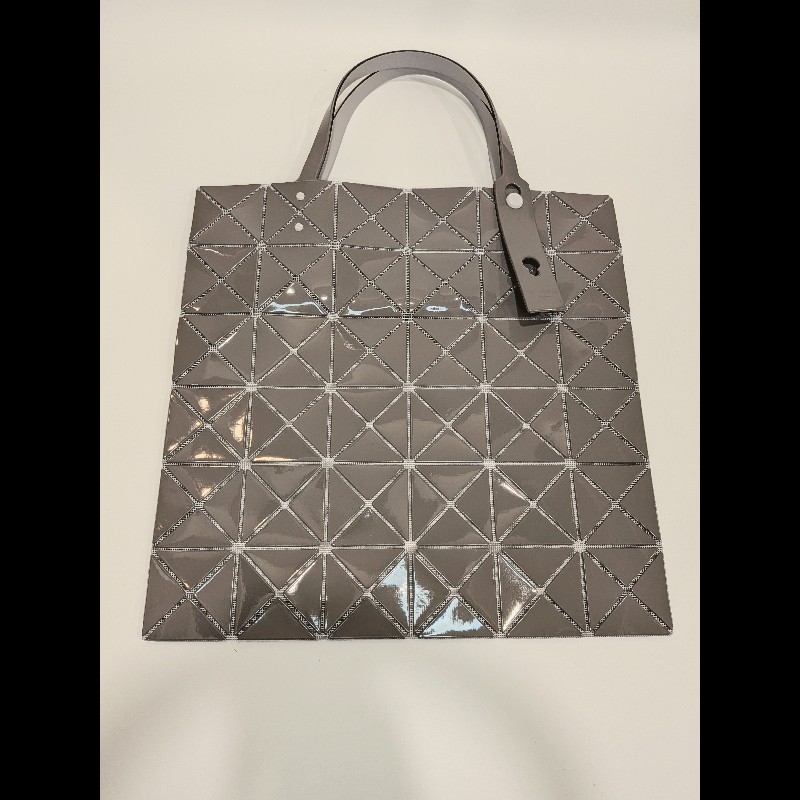 「少用閒置品」Isset miyake三宅一生BaoBao六格灰色手提包 二手高標97新-7