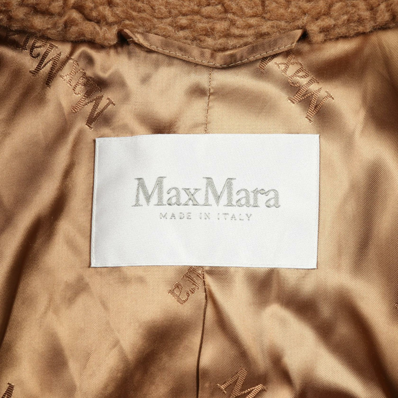 MAX MARA TEDDY 泰迪熊 其他外套 羊毛 棕色 二手 女款-2