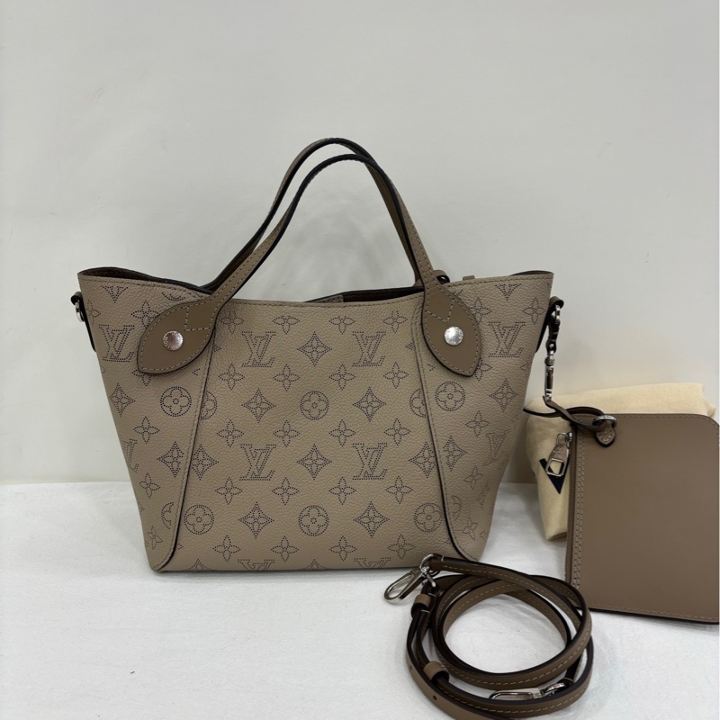 LV 路易威登 Hina 月光女神 大象灰 小號 閒置-1