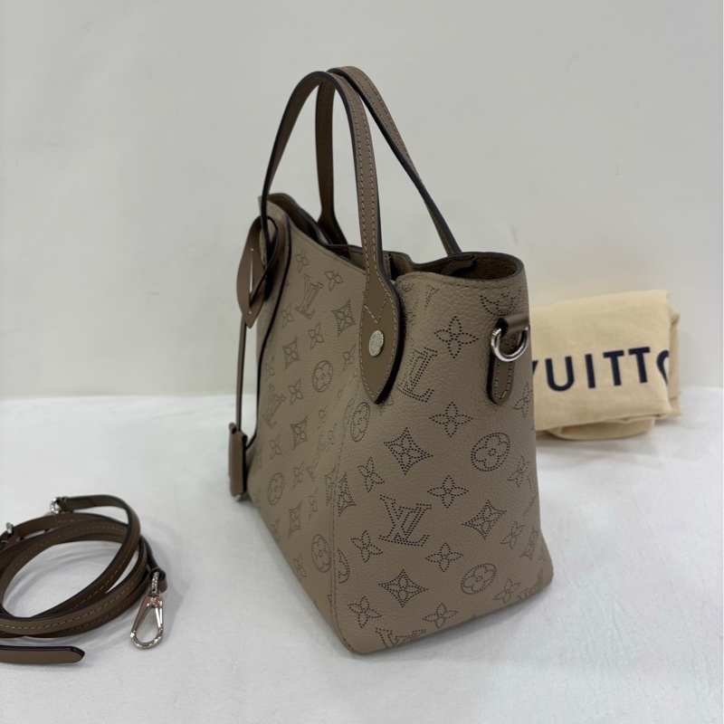 LV 路易威登 Hina 月光女神 大象灰 小號 閒置-3