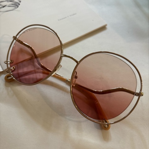 Chloe粉色太陽眼鏡