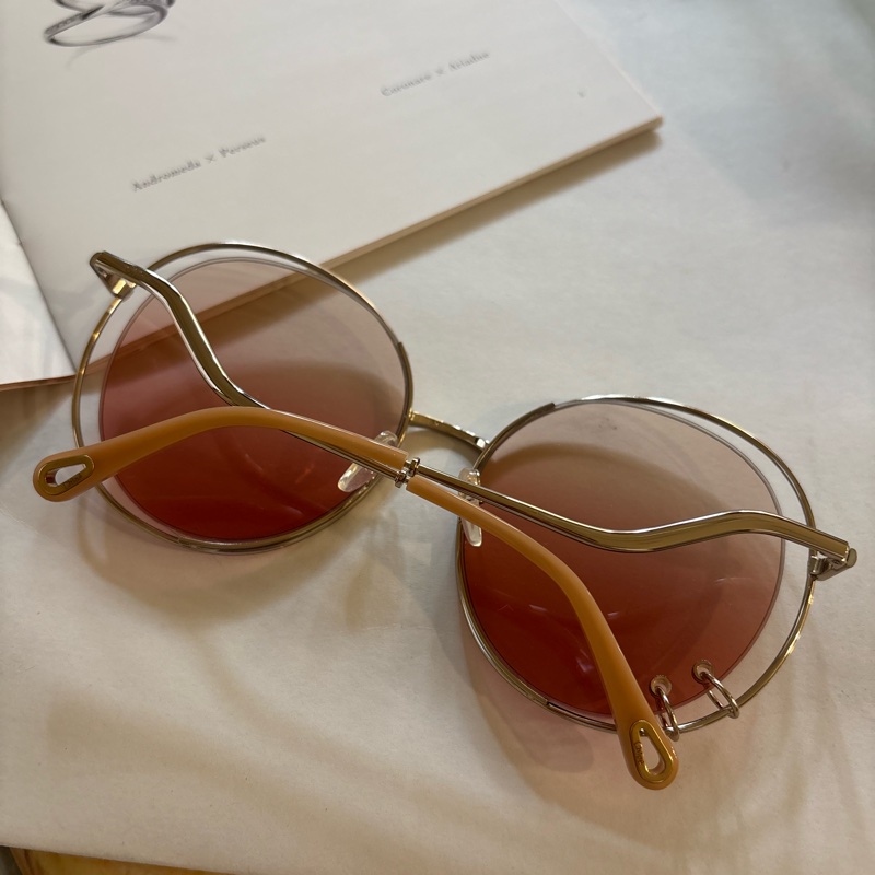 Chloe粉色太陽眼鏡-1