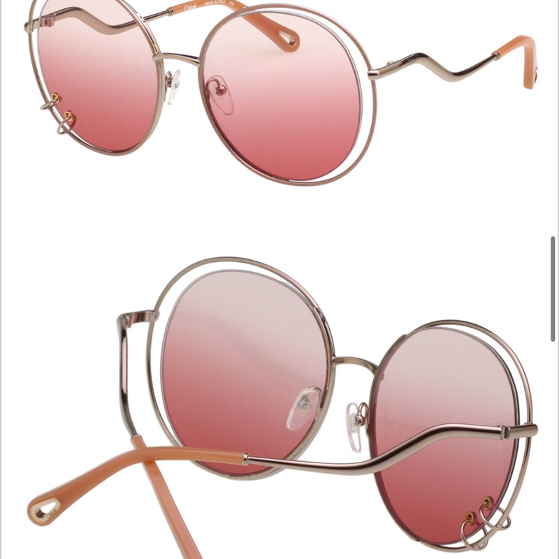 Chloe粉色太陽眼鏡-5