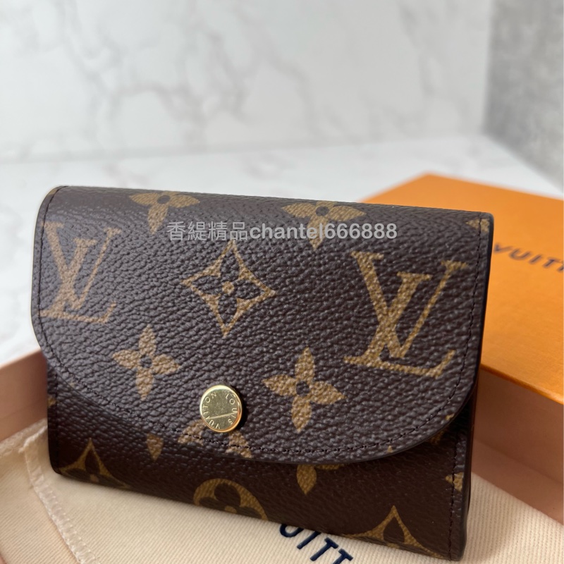 💗香緹國際精品💗 796 LV Rosalie 零錢包 卡包-0