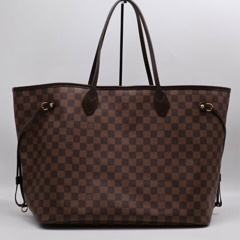 LOUIS VUITTON 經典Neverfull托特包 - GM棋盤格