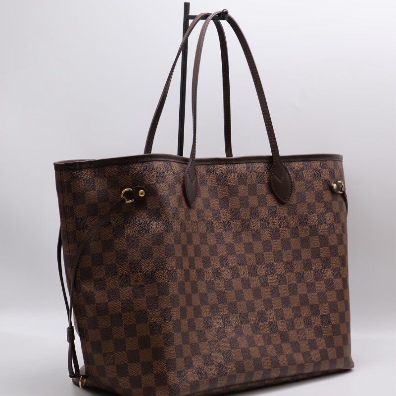 LOUIS VUITTON 經典Neverfull托特包 - GM棋盤格-12