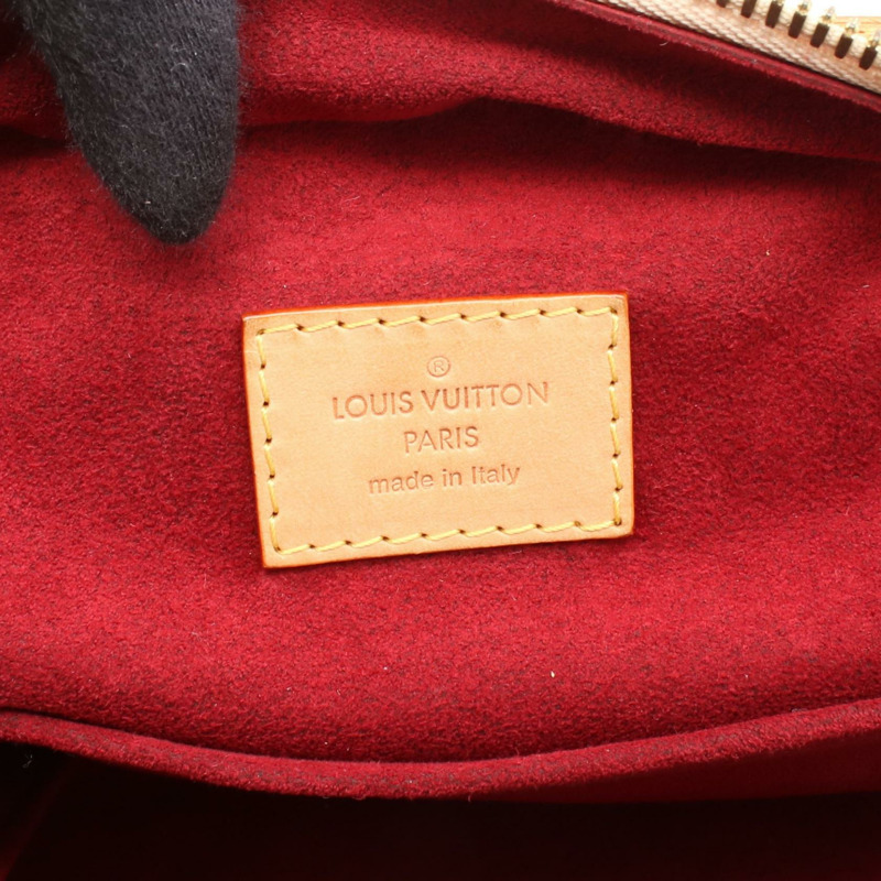 路易威登 Claudia 手提包 M40193 Monogram Multicolore 白色皮革 二手-3