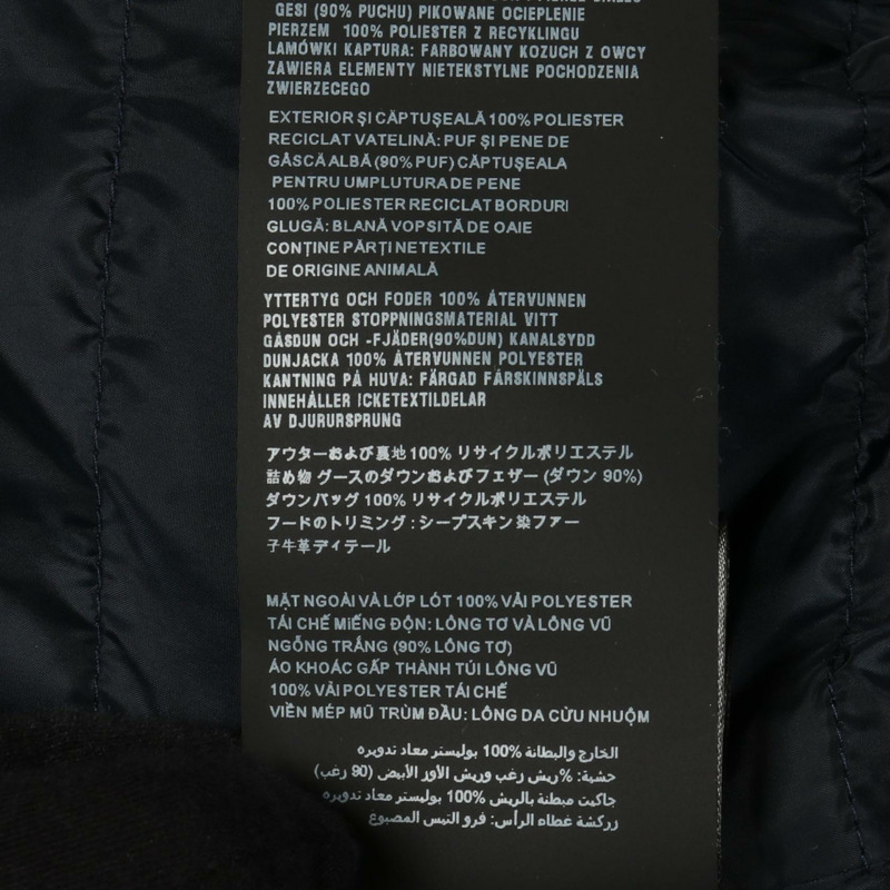 PRADA 羽絨服，聚酯材質材質，海軍藍，二手女款-4