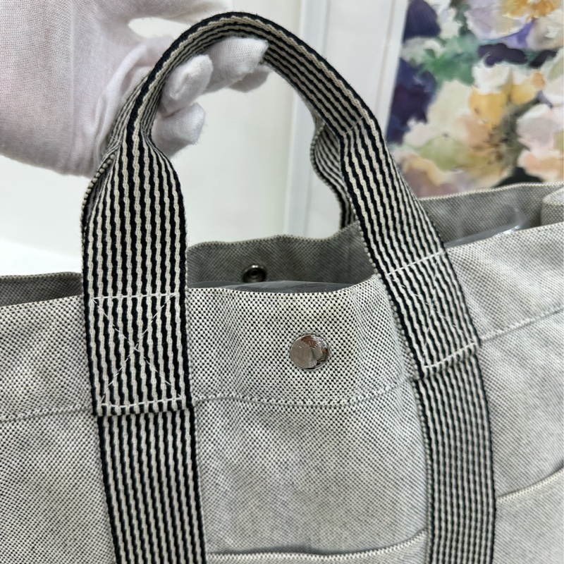 Hermes帆布包電腦包愛馬仕-7