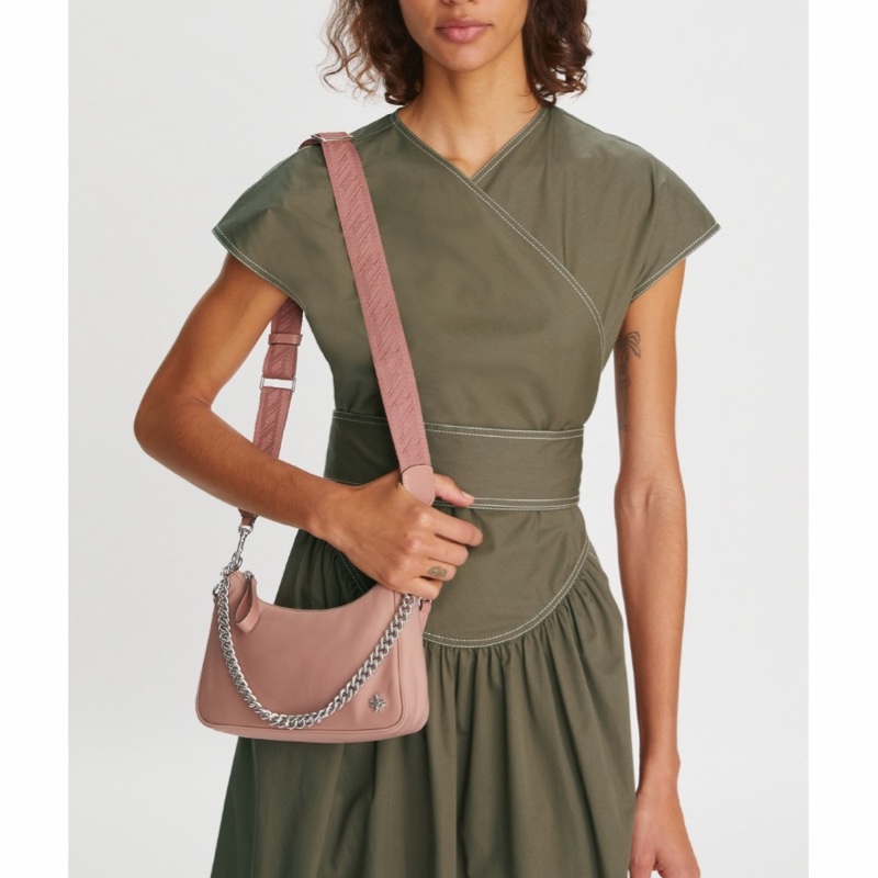 Tory Burch 女士 小號徽標單肩包均碼碼23.5cm*5cm*15.5cm-7