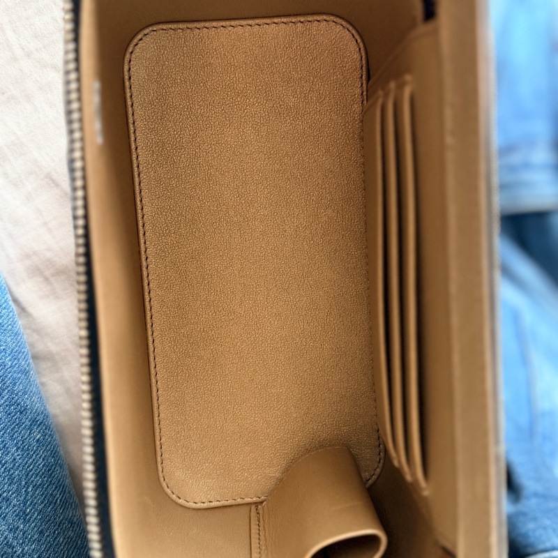 Chanel25B 黑金羊皮雙C調節扣長盒子-2