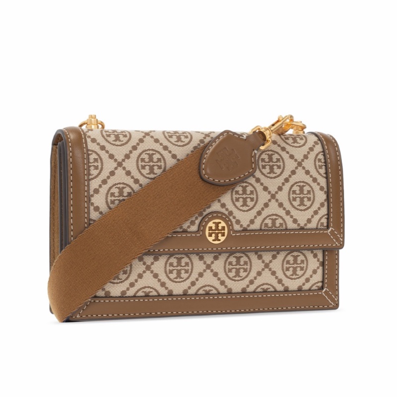 Tory Burch 女士 徽標貼花單肩包均碼碼尺寸:長22.5cm,高13.5cm-1