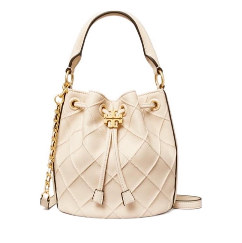 Tory Burch 女士 Soft Fleming 小號水桶包均碼碼小號、15.5 X 9.5 X 17.5 CM-0