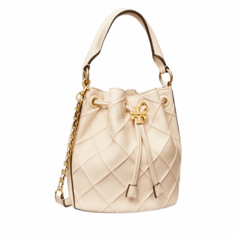 Tory Burch 女士 Soft Fleming 小號水桶包均碼碼小號、15.5 X 9.5 X 17.5 CM-1