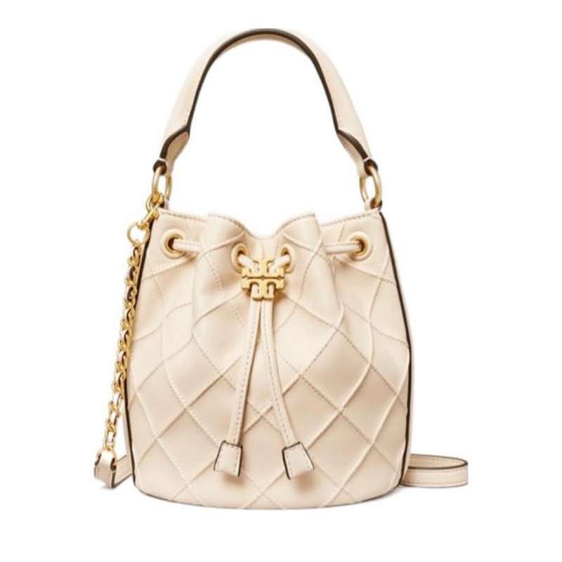 Tory Burch 女士 Soft Fleming 小號水桶包均碼碼小號、15.5 X 9.5 X 17.5 CM-4