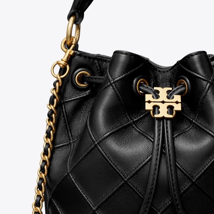 Tory Burch 女士 小號 FLEMING 軟水桶包均碼碼小號、15.5cm*9.5cm*17.5cm-3