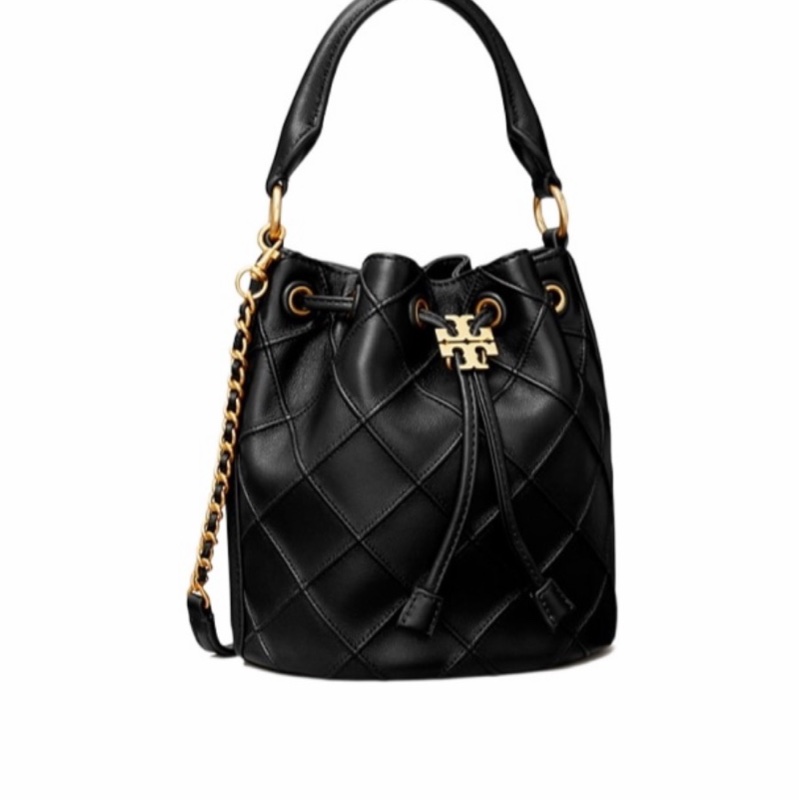 Tory Burch 女士 小號 FLEMING 軟水桶包均碼碼小號、15.5cm*9.5cm*17.5cm-6